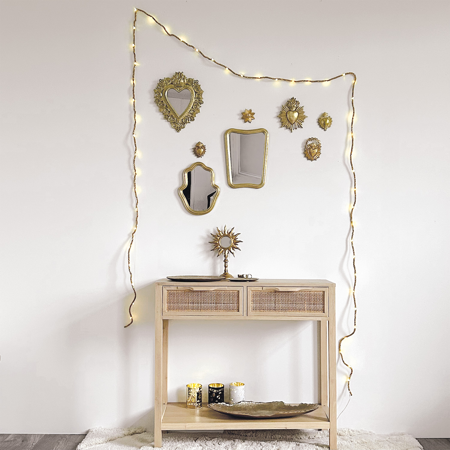 Déco Ex-voto coeur gm doré – Image 4