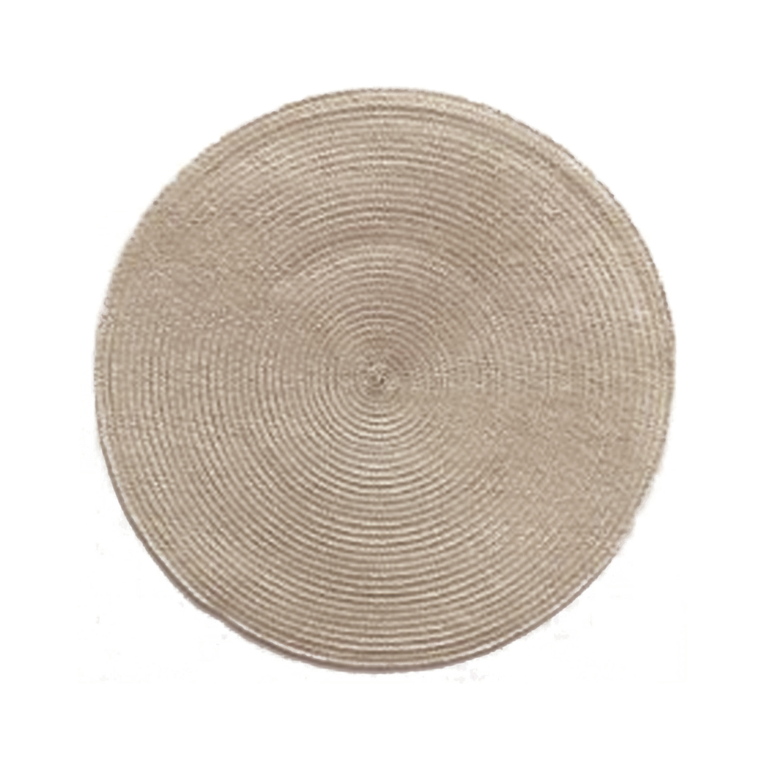 Set de Table Rond "Tradition" – Écru