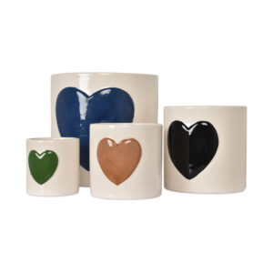 Set de 4 Pots en Céramique