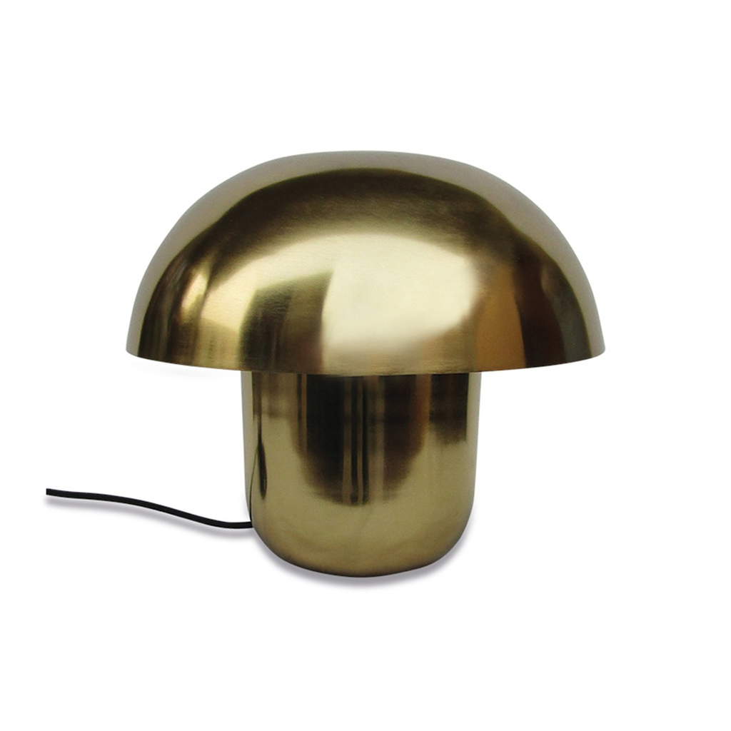 Lampe de Table "Champi" en Métal – Doré