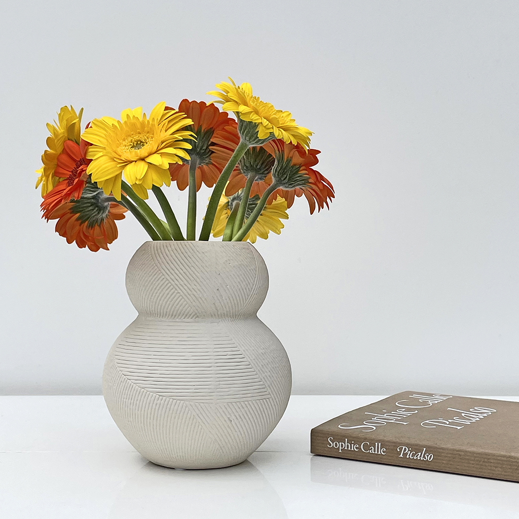 Vase Alba dodu blanc – Image 2