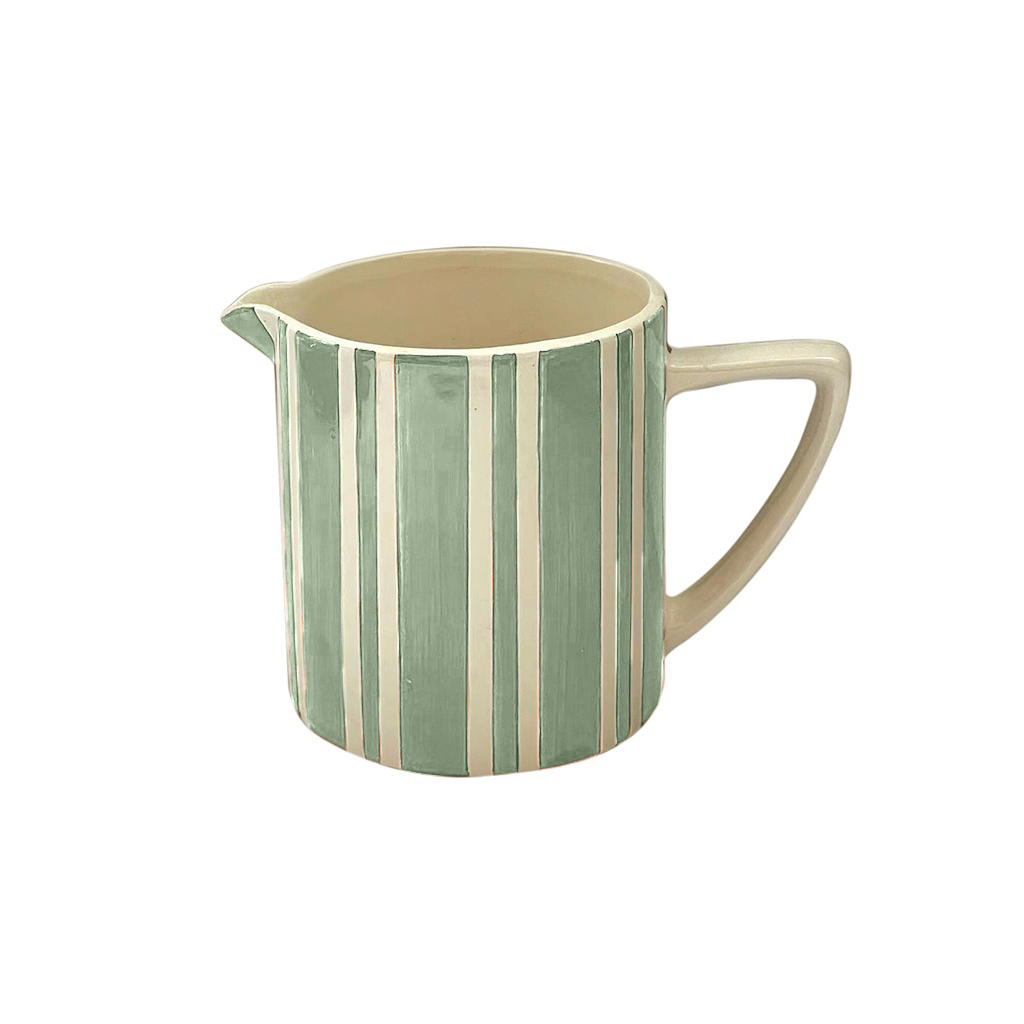 017203-1 Pichet rayure pm matcha