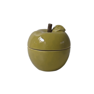 Bougie pom' glow kaki vanille