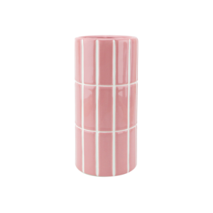 Vase carrelage rose