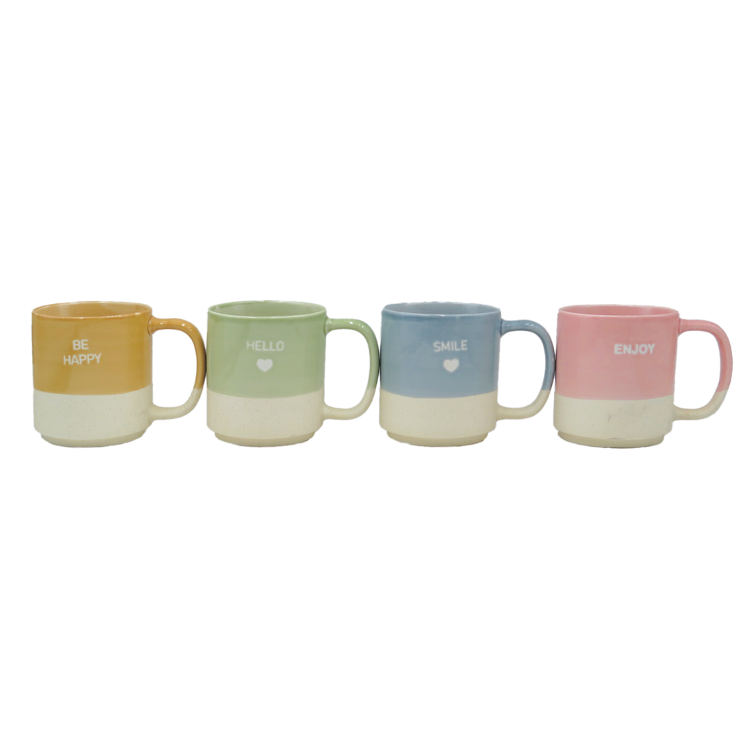 018200-1 Set de 4 mugs viva