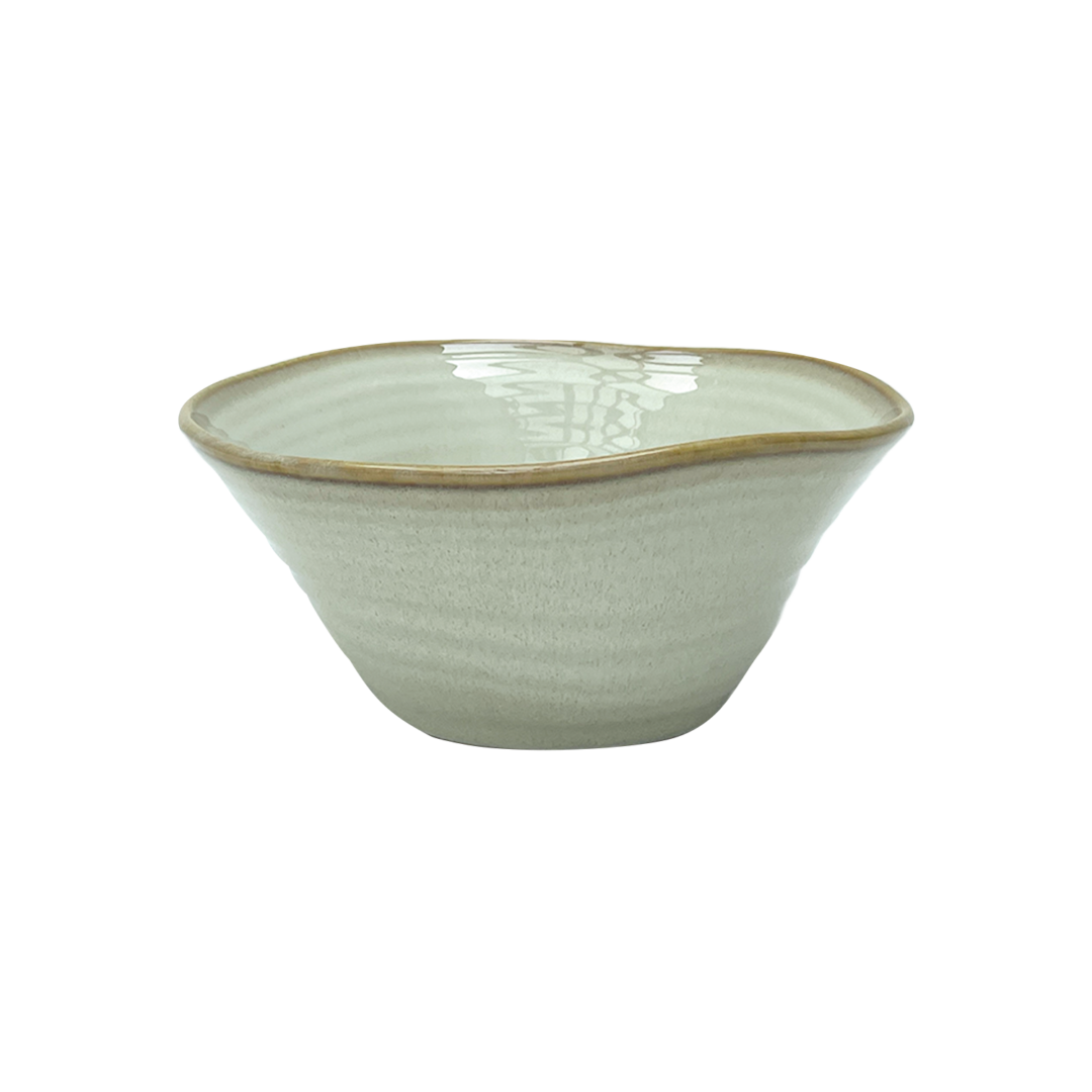 018576-1 Coupelle "Sapa" en Céramique – Blanc Cassé