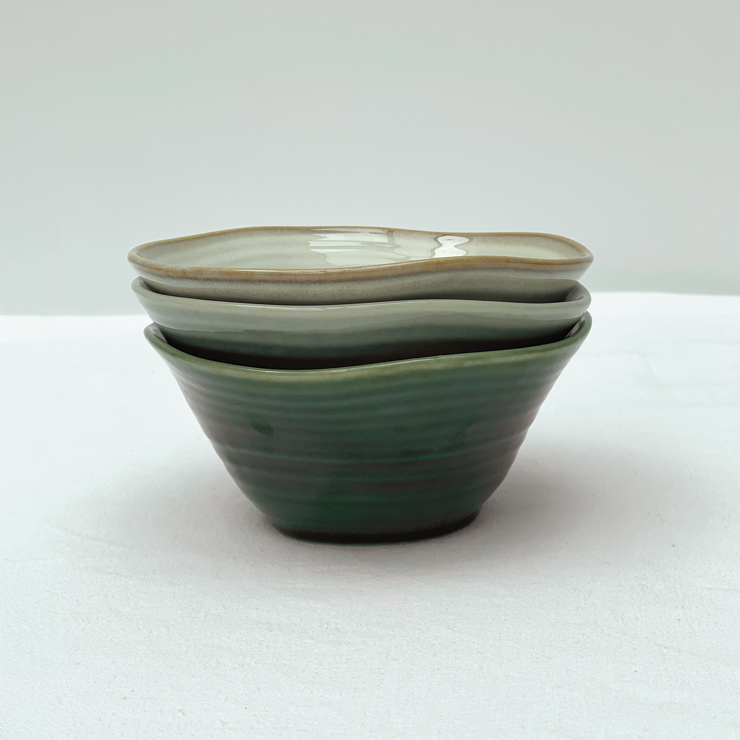 Coupelle "Sapa" en Céramique – Blanc Cassé – Image 3