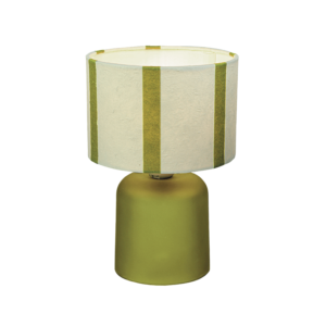 Lampe à LED rayure jaune à piles