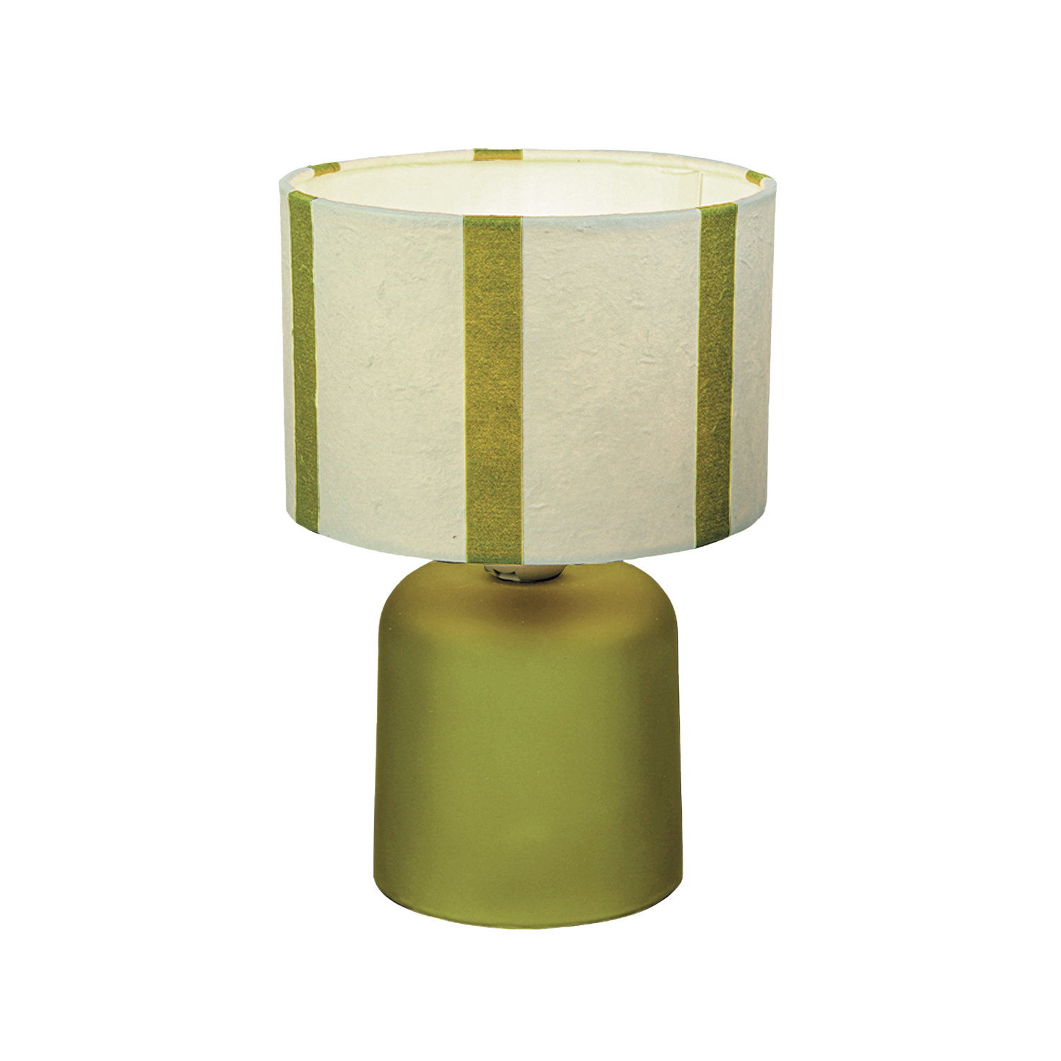 Lampe à LED rayure jaune à piles