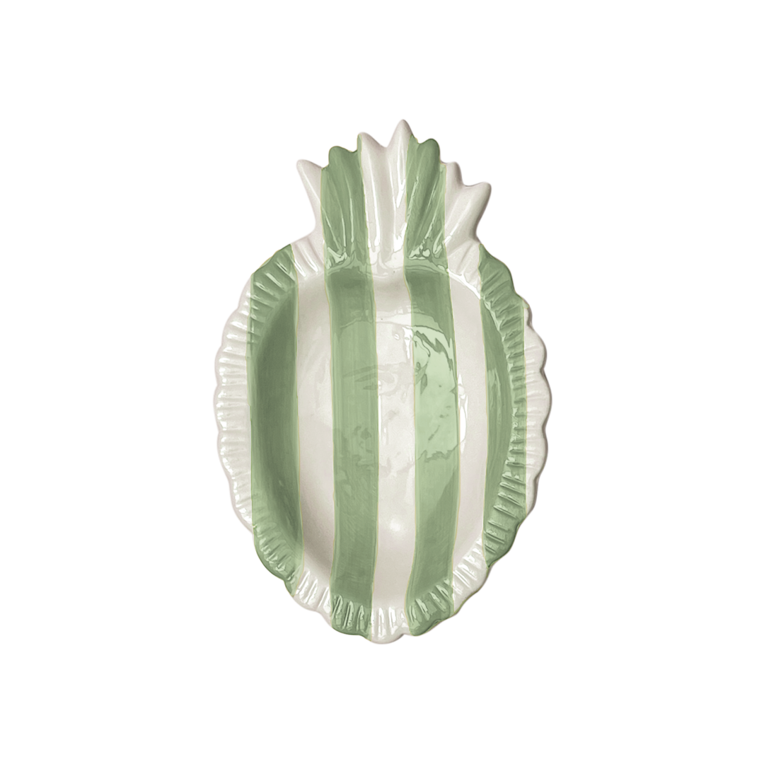 018898-1 Coupelle Ex-voto rayure matcha