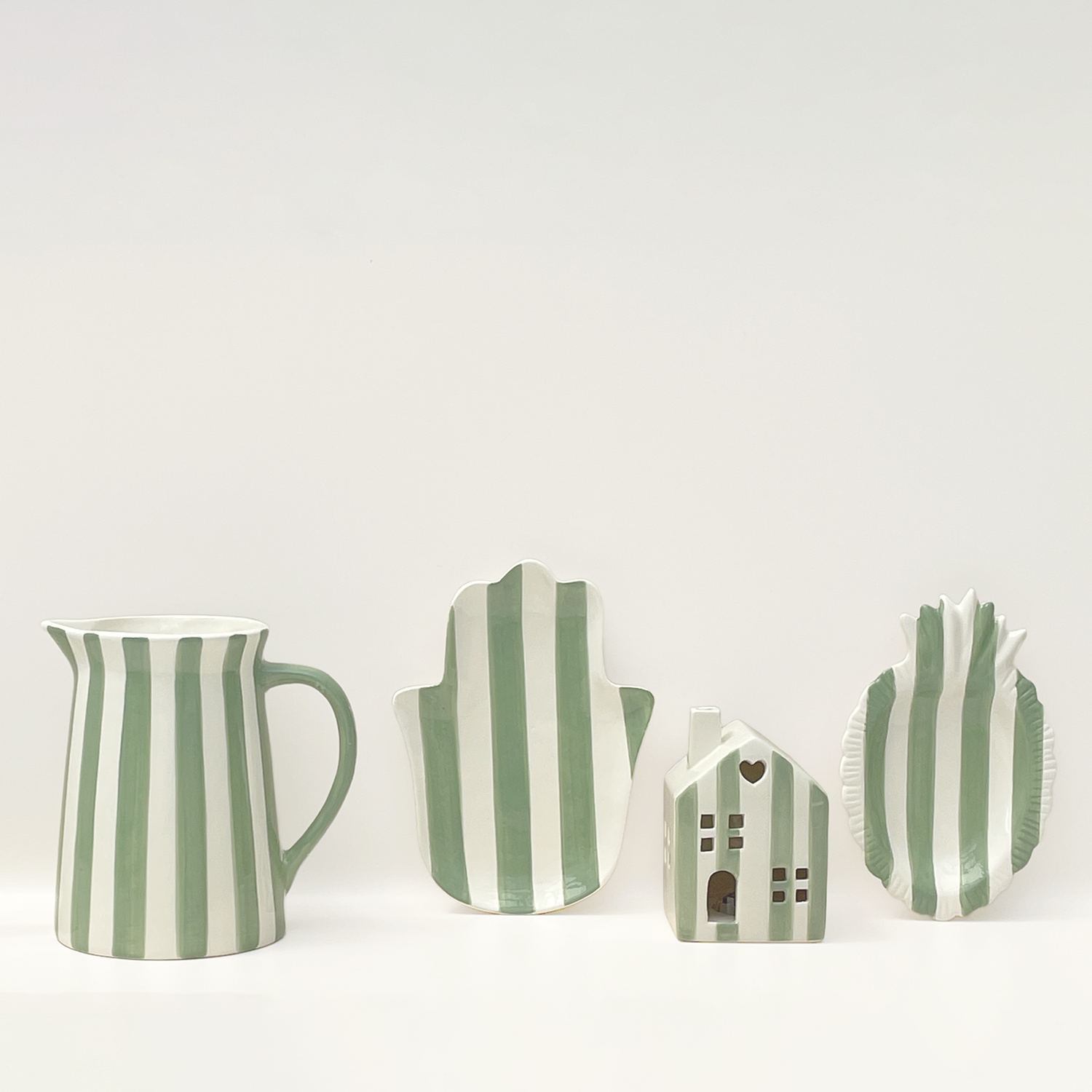 Coupelle Ex-voto rayure matcha – Image 2