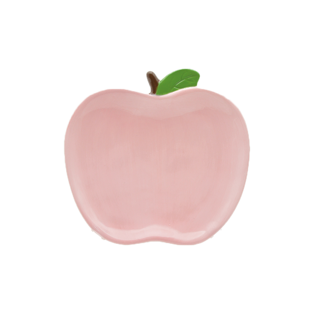 019061-1 Assiette pomme rose