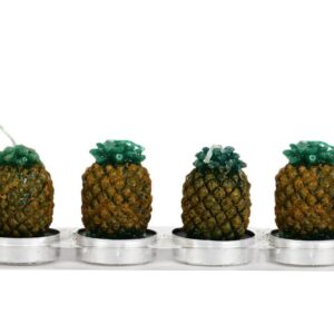 Set de 6 Bougies Ananas