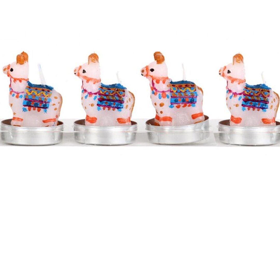 Set de 6 Bougies Lama