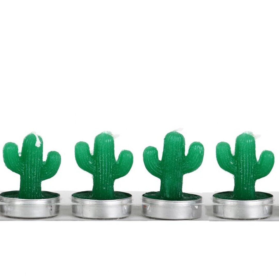 Set de 6 Bougies Cactus – Déco Nature