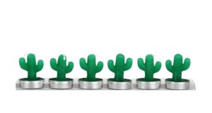 Set de 6 Bougies Cactus – Déco Nature