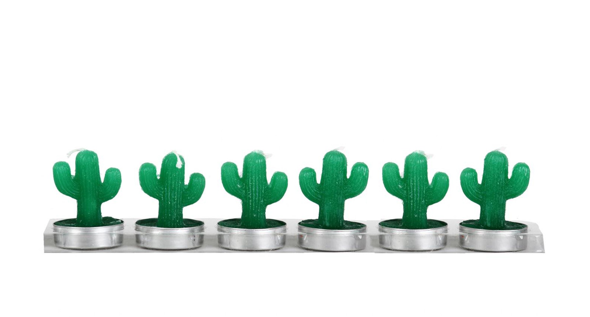 Set de 6 Bougies Cactus – Déco Nature