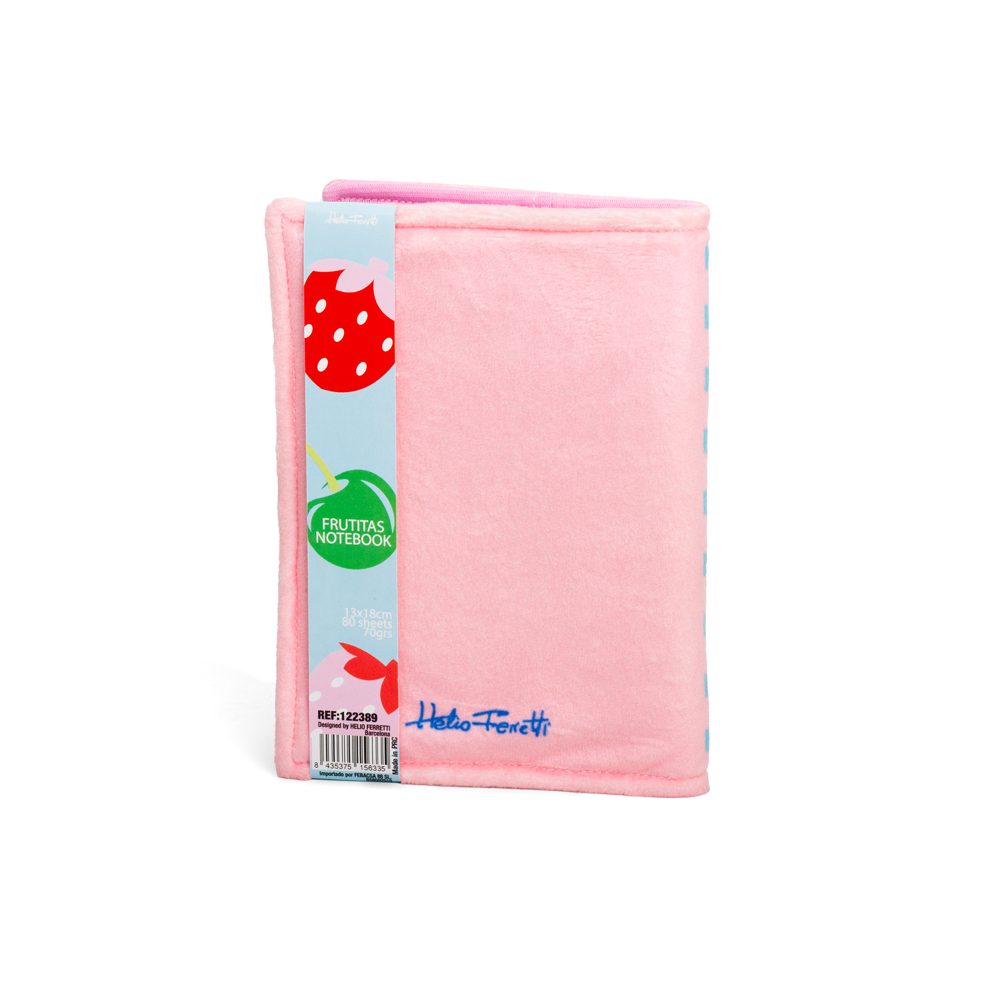 Carnet Cerise en Velboa Rose – Douceur & Style – Image 2