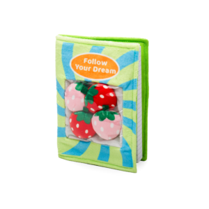 Carnet Fraise en Velboa – Douceur & Style