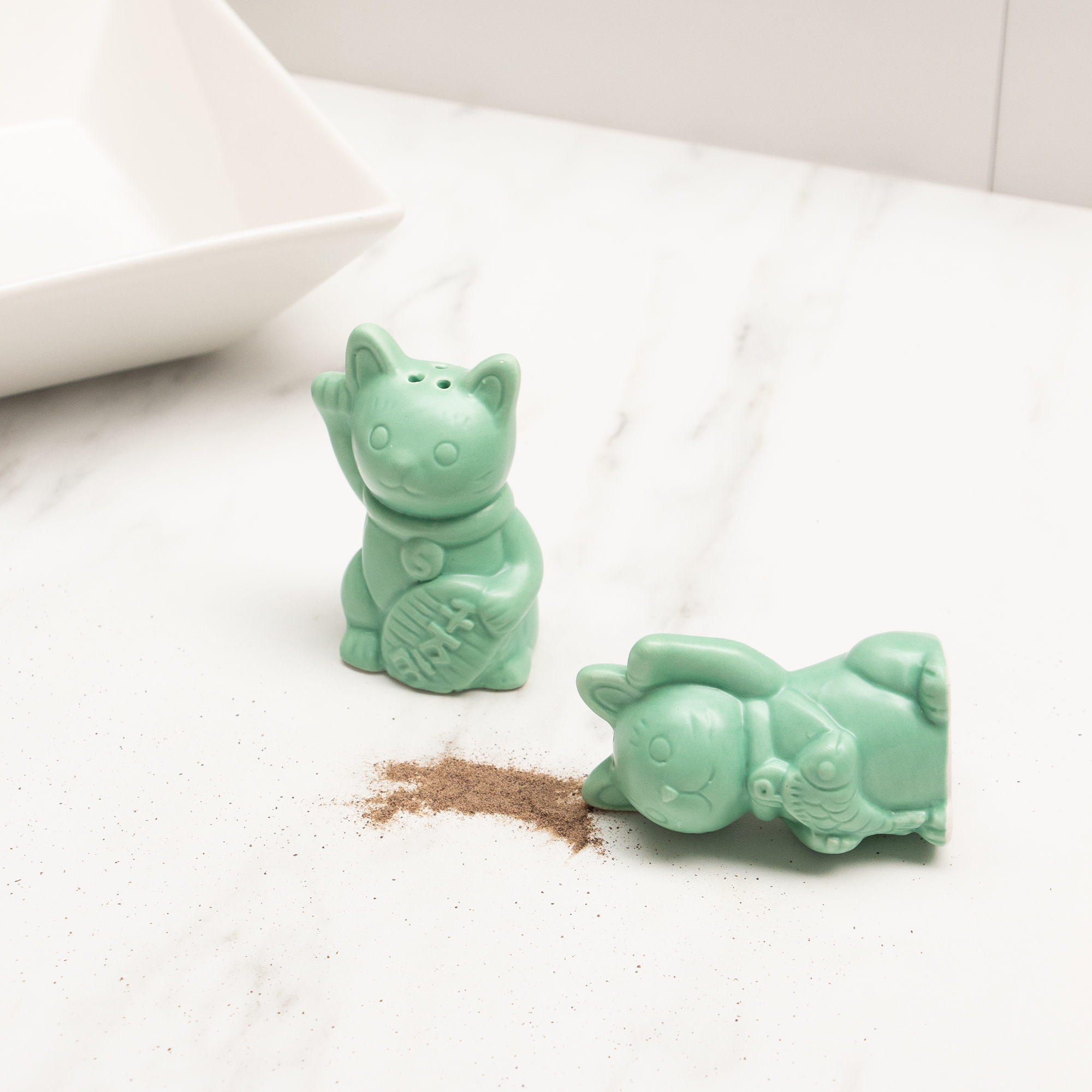 Salière et Poivrière Chat Porte-Bonheur – Image 5