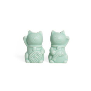 Salière et Poivrière Chat Porte-Bonheur