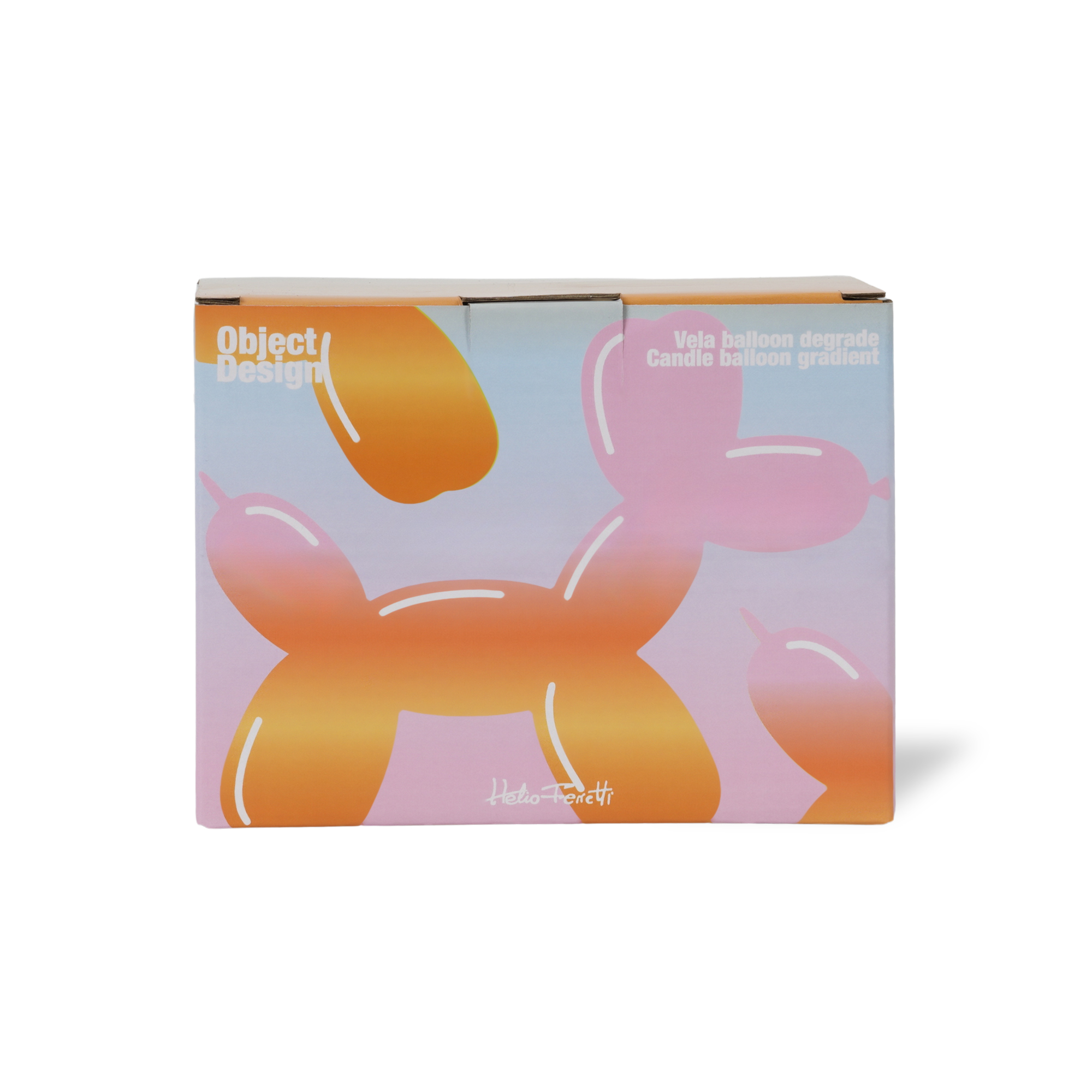 Bougie Chien Ballon Sunset – Image 3
