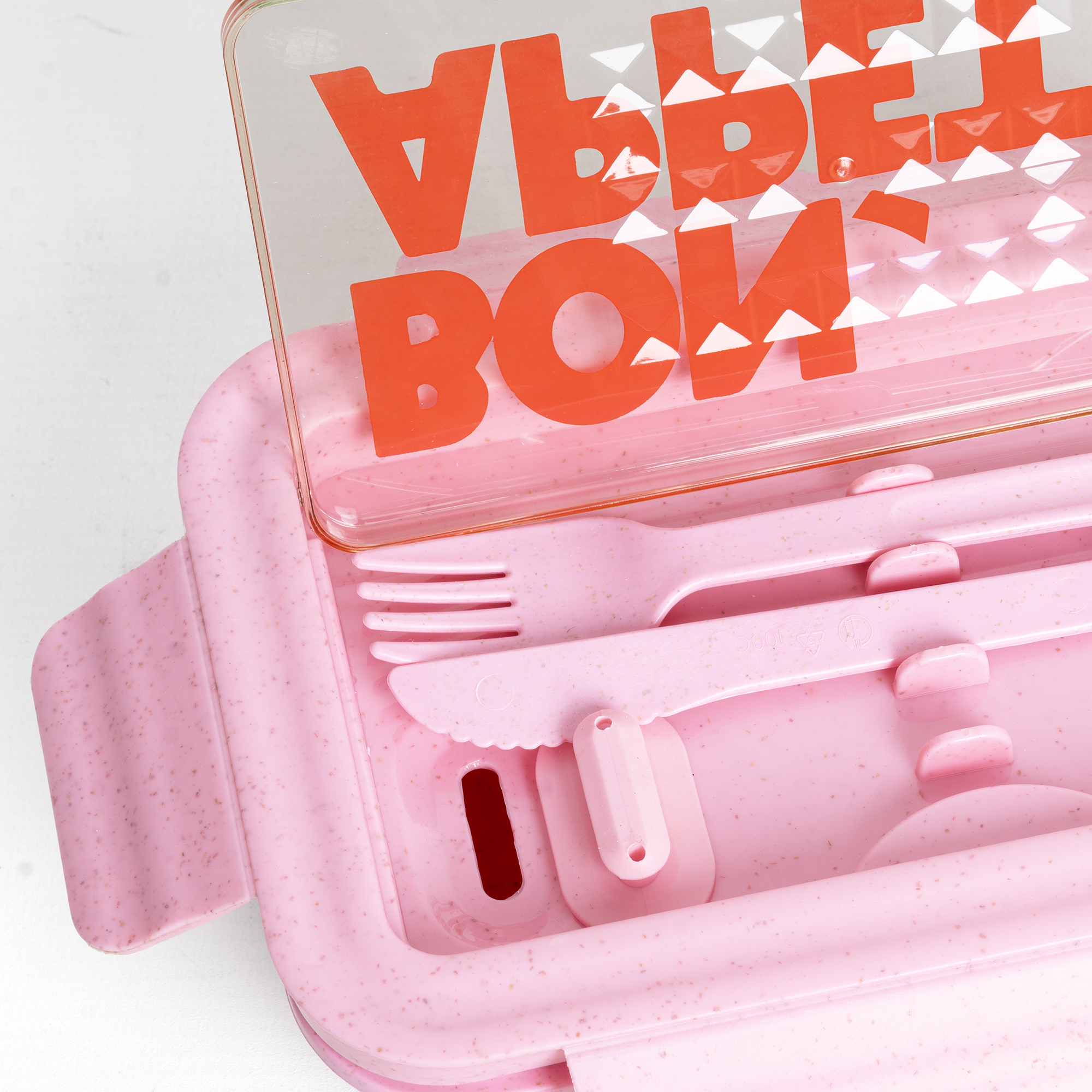 Lunch Box "Bon Appétit" – Rose – 1100 ml – Image 2