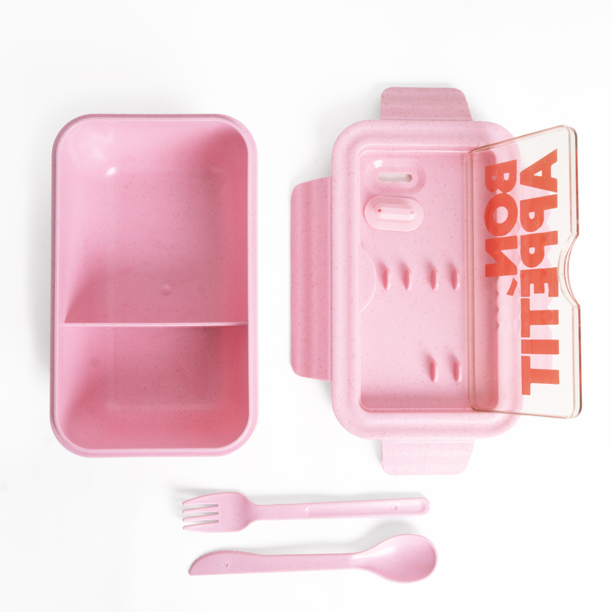 Lunch Box "Bon Appétit" – Rose – 1100 ml
