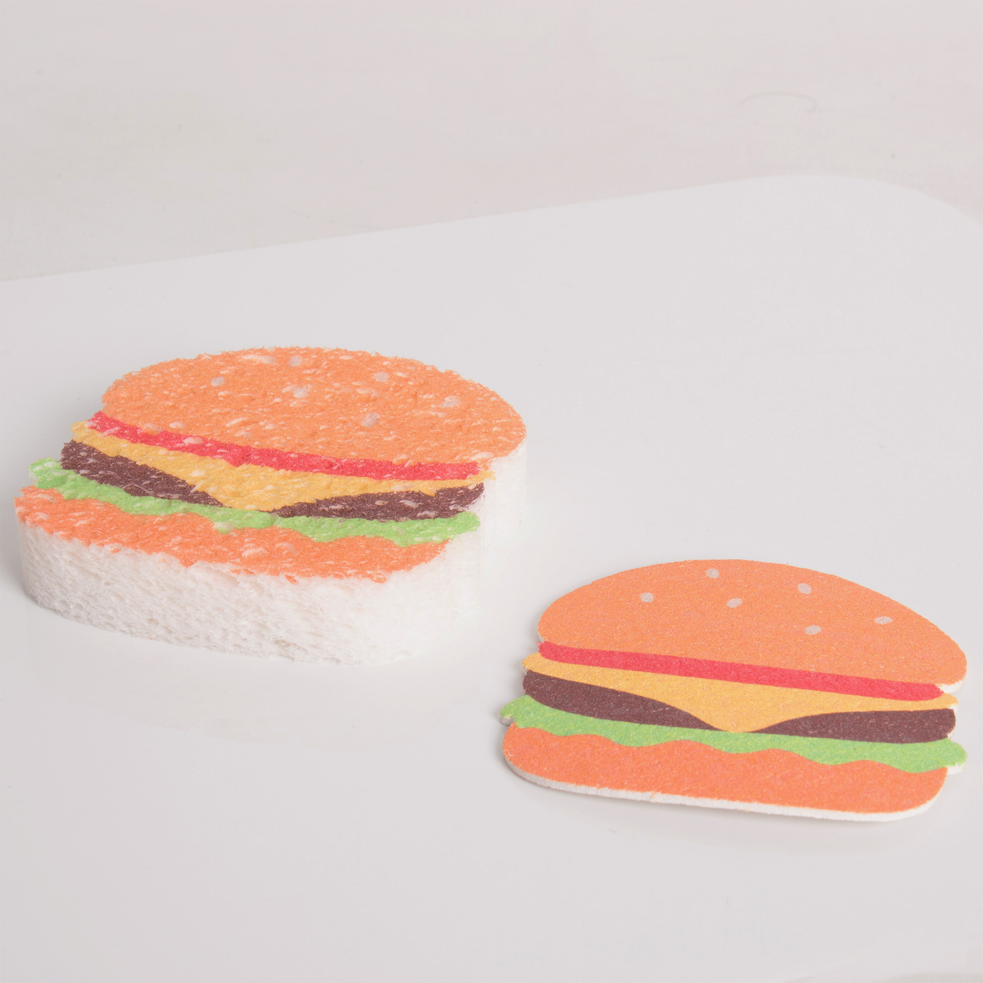 Pack de 2 Éponges de Cuisine Hamburger – Image 2