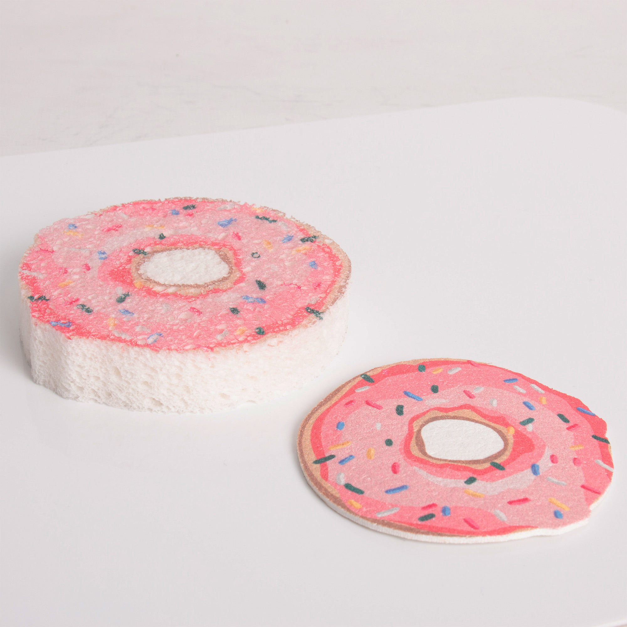 Pack de 2 Éponges de Cuisine Donut – Image 2
