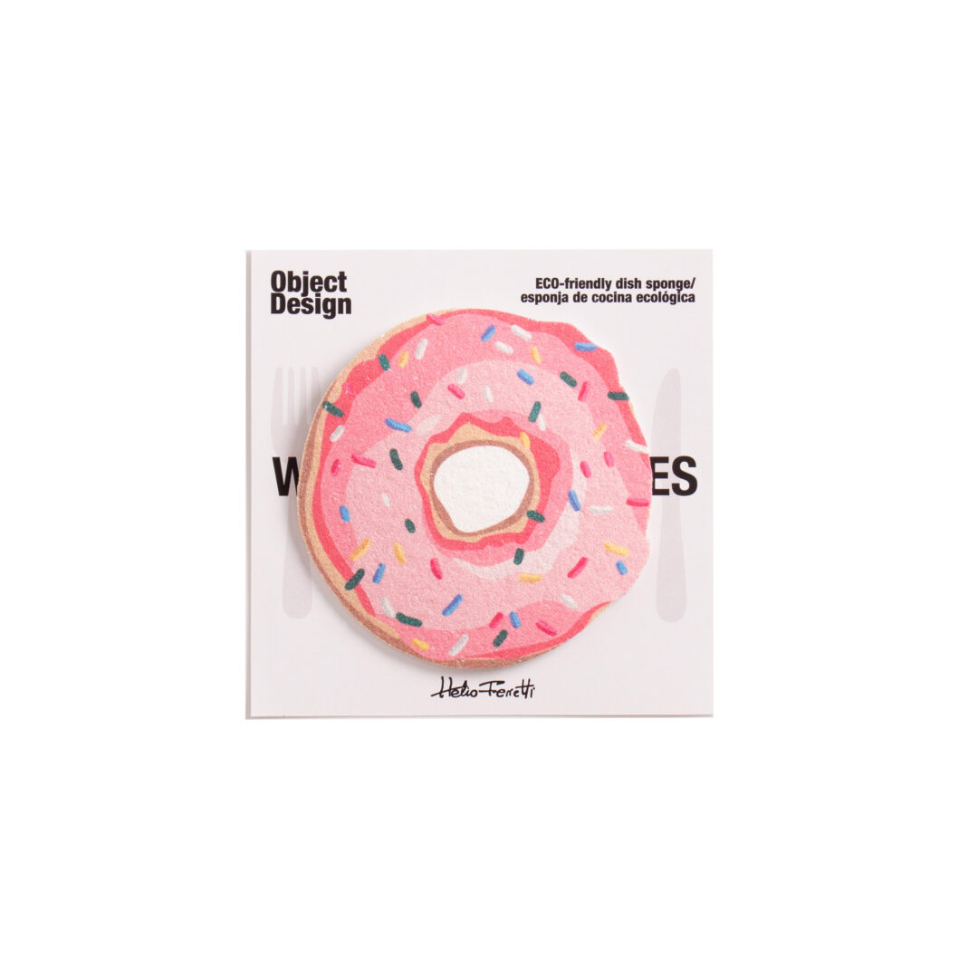 122846-l Pack de 2 Éponges de Cuisine Donut