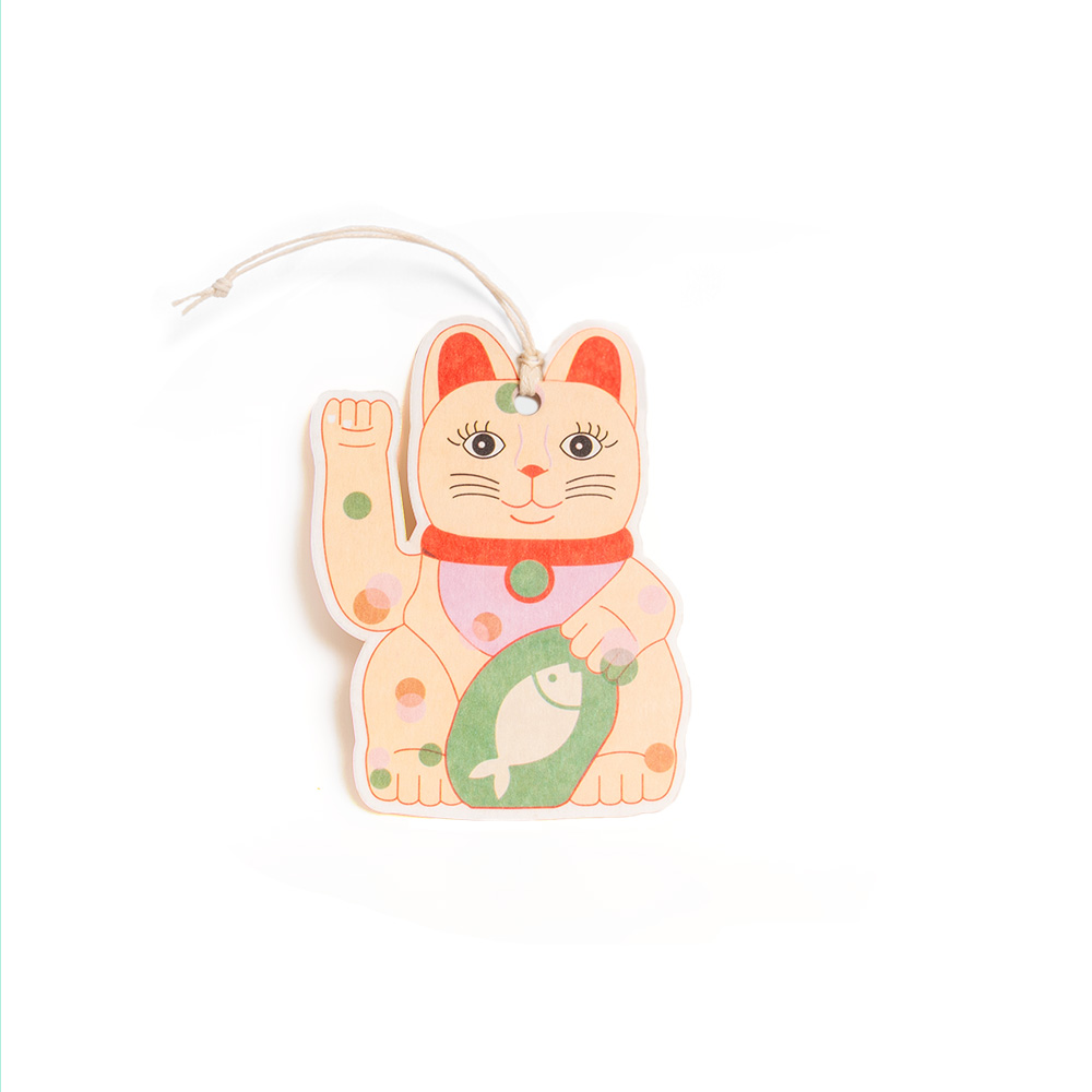 Désodorisant "Lucky Cat" – Armoire & Voiture