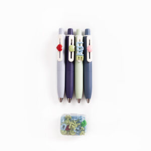 Pack de 4 Stylos "Water" – Tons Marins & Breloques
