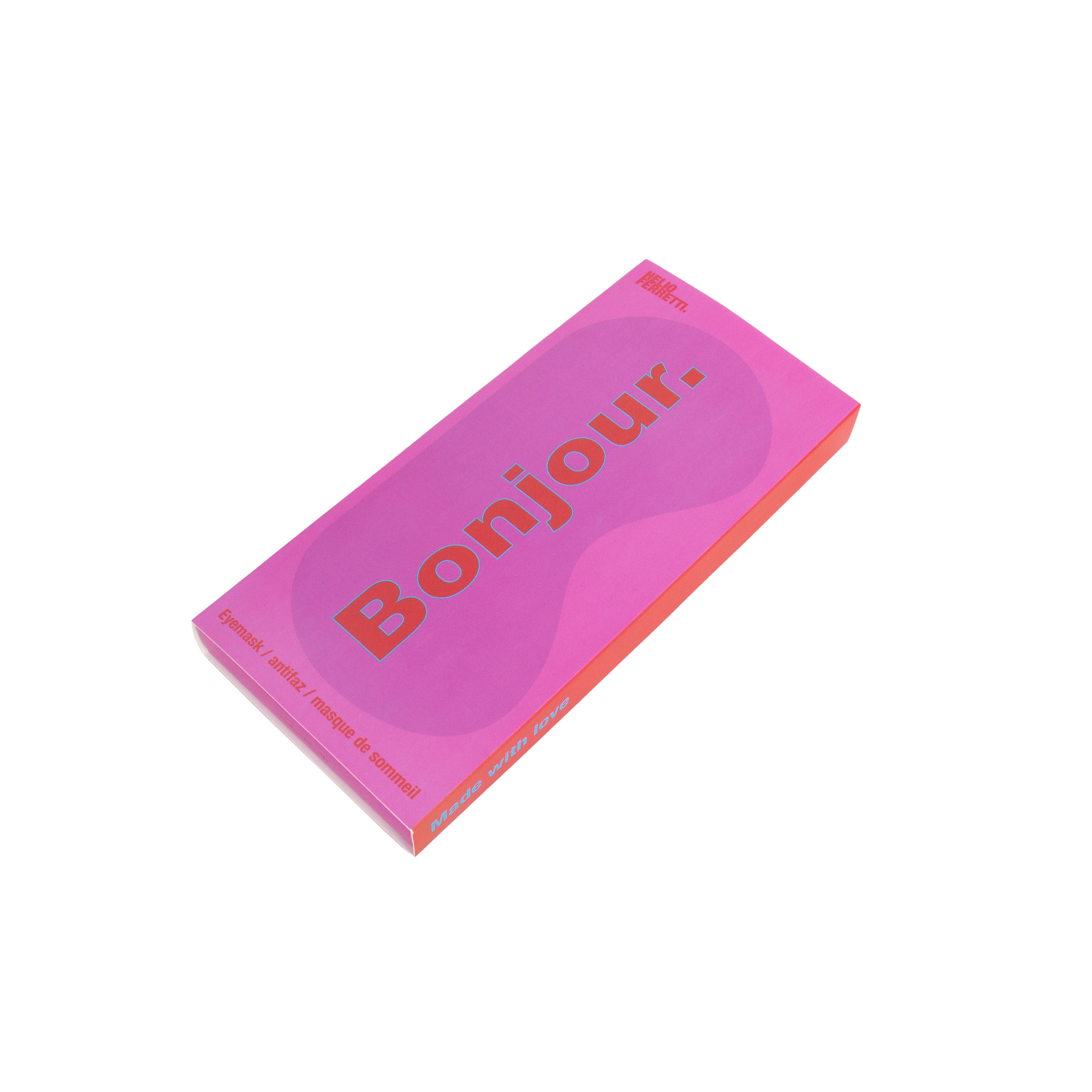 Masque de Nuit "Bonjour" – Rose – Image 2