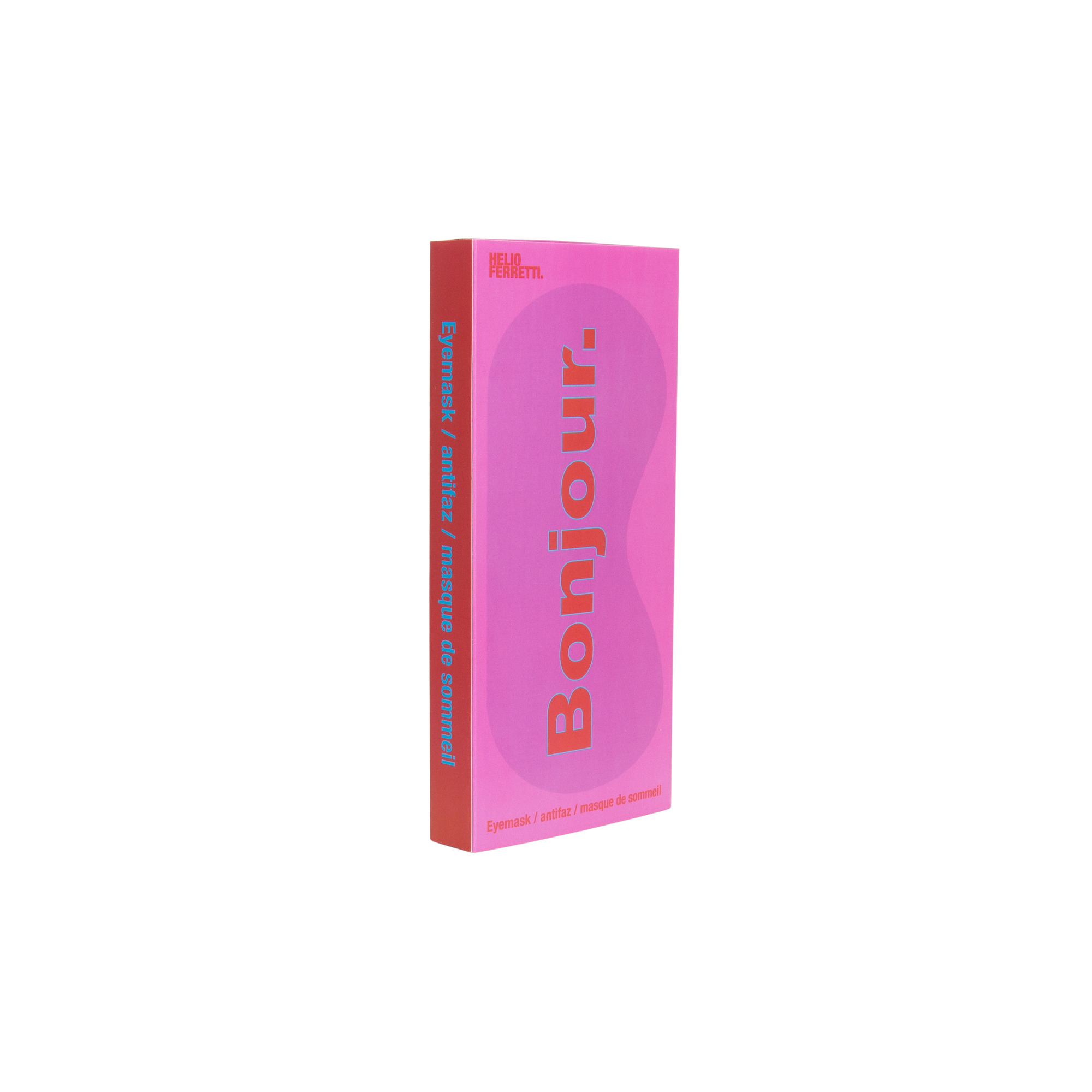 Masque de Nuit "Bonjour" – Rose – Image 3