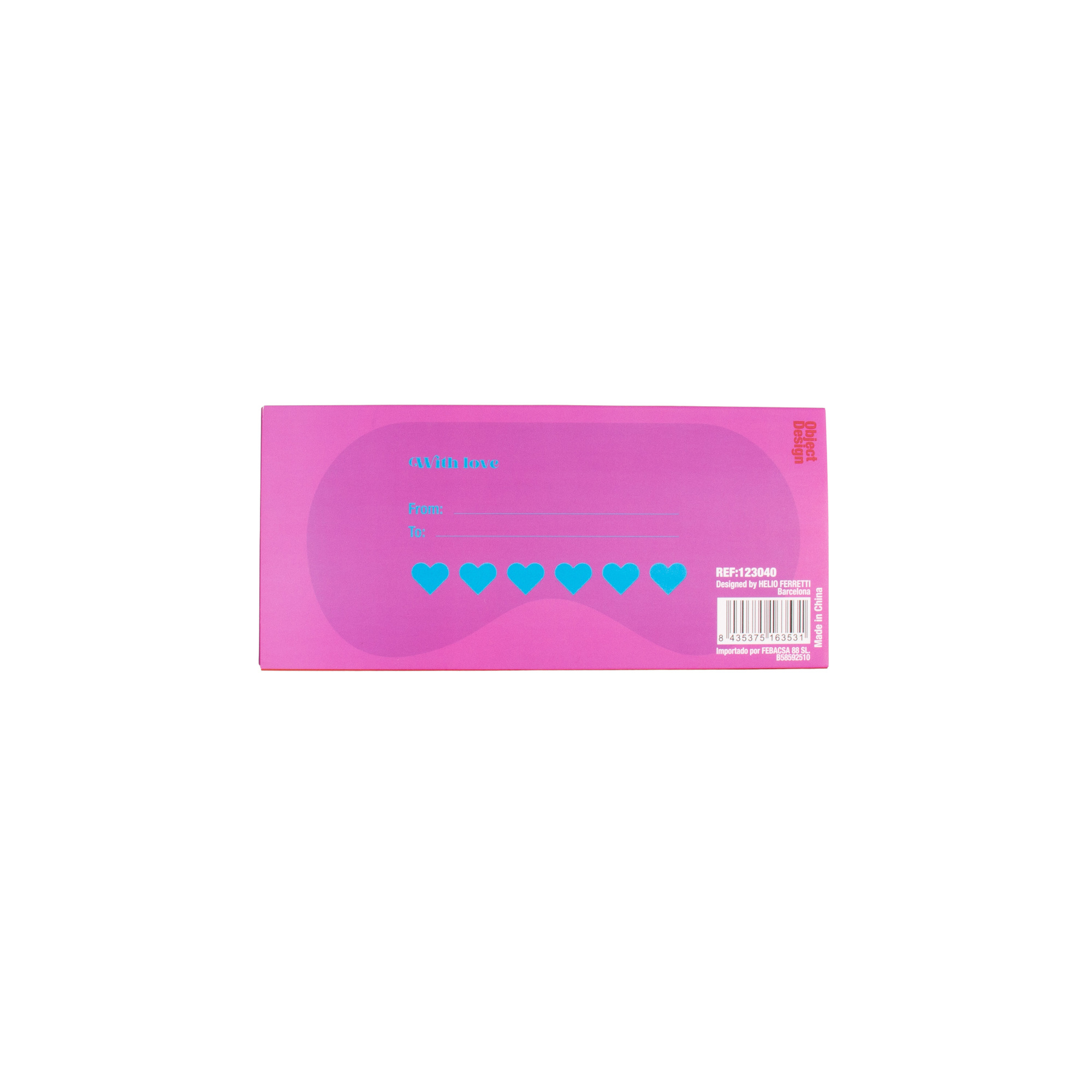 Masque de Nuit "Bonjour" – Rose – Image 5
