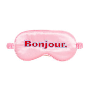 Masque de Nuit "Bonjour" – Rose