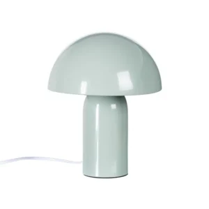 Luminaire de Table Vintage en Métal Vert Clair – 24,5 cm