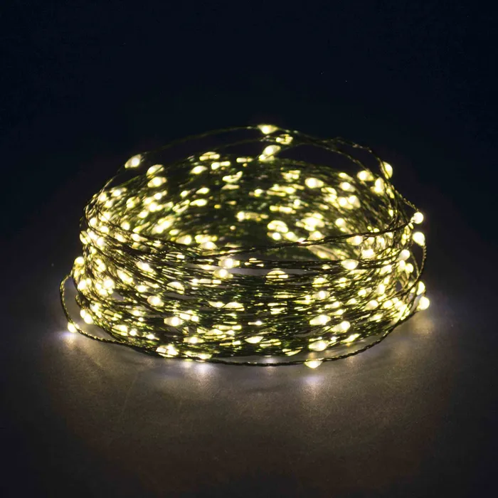 Guirlande 100 Micro-LED Blanc Chaud - 5m