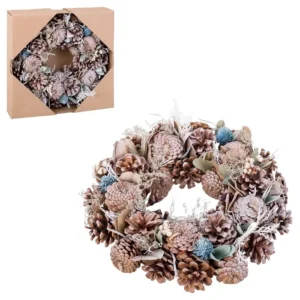 Couronne de Noël Hivernale – 30 cm