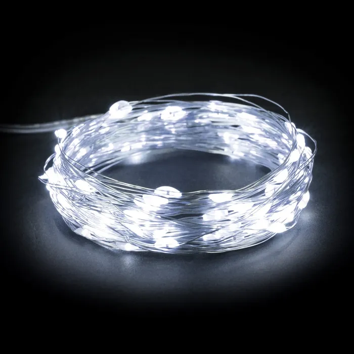 74563-01 Guirlande 50 Micro-LED Blanc Froid - 4,90 m