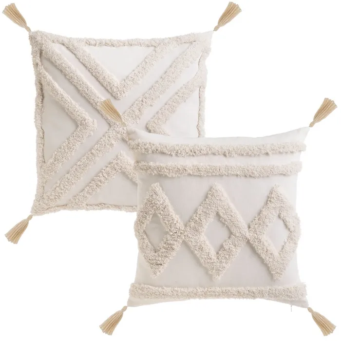 Lot de 2 coussins 45 x 45 cm balio