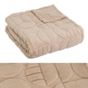 Plaid Sherpa Jacquard - Style beige