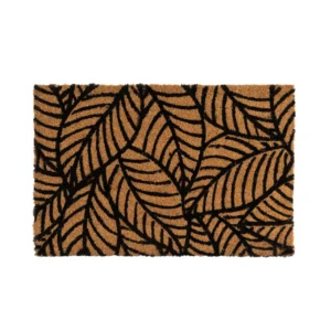 Paillasson en fibres de coco feuillage