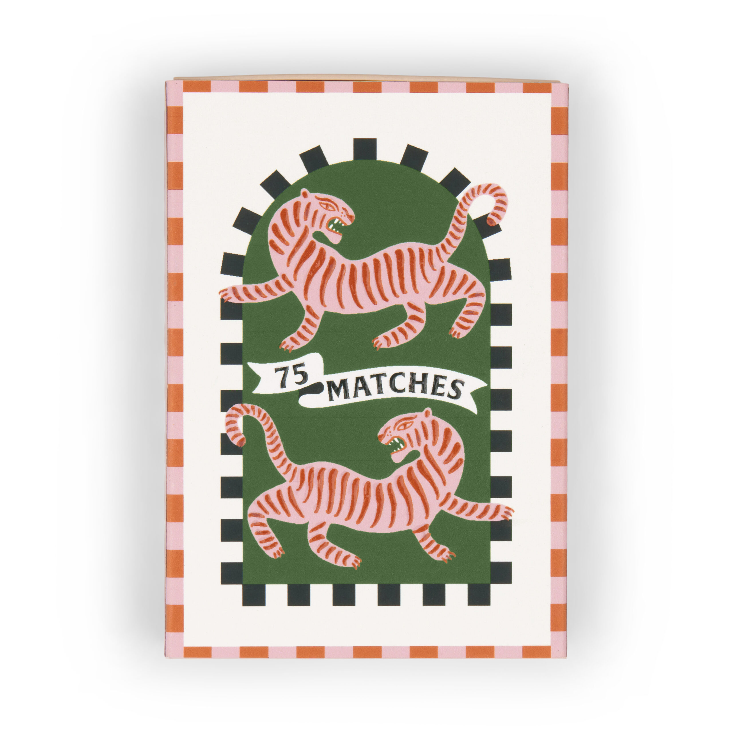 Boîte de 75 Grandes Allumettes "Tigre" Noir – Image 3