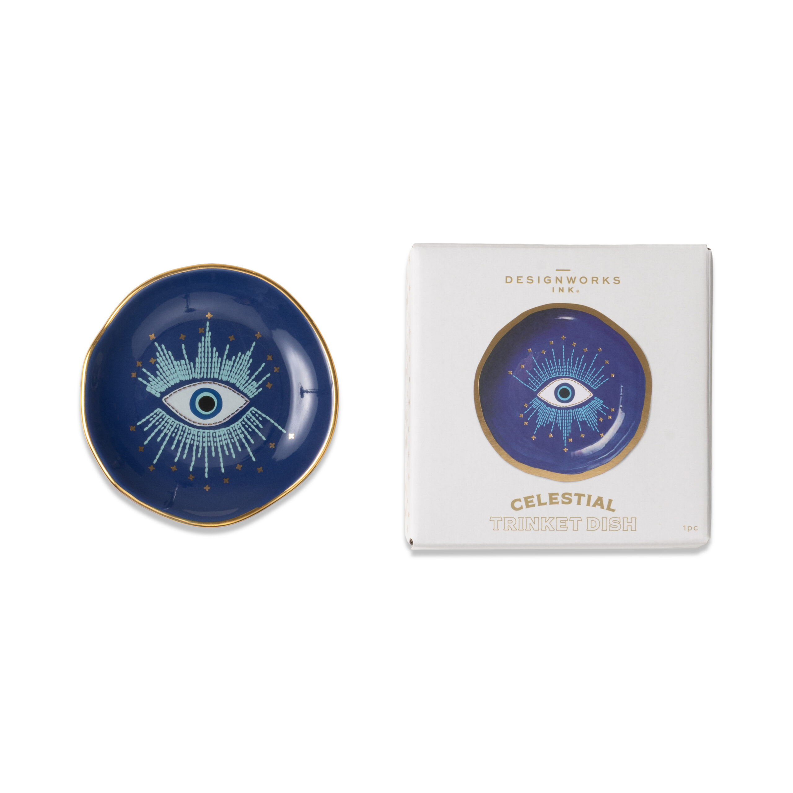Coupelle à Bijoux en Céramique "Starry Eyed" - Celestial