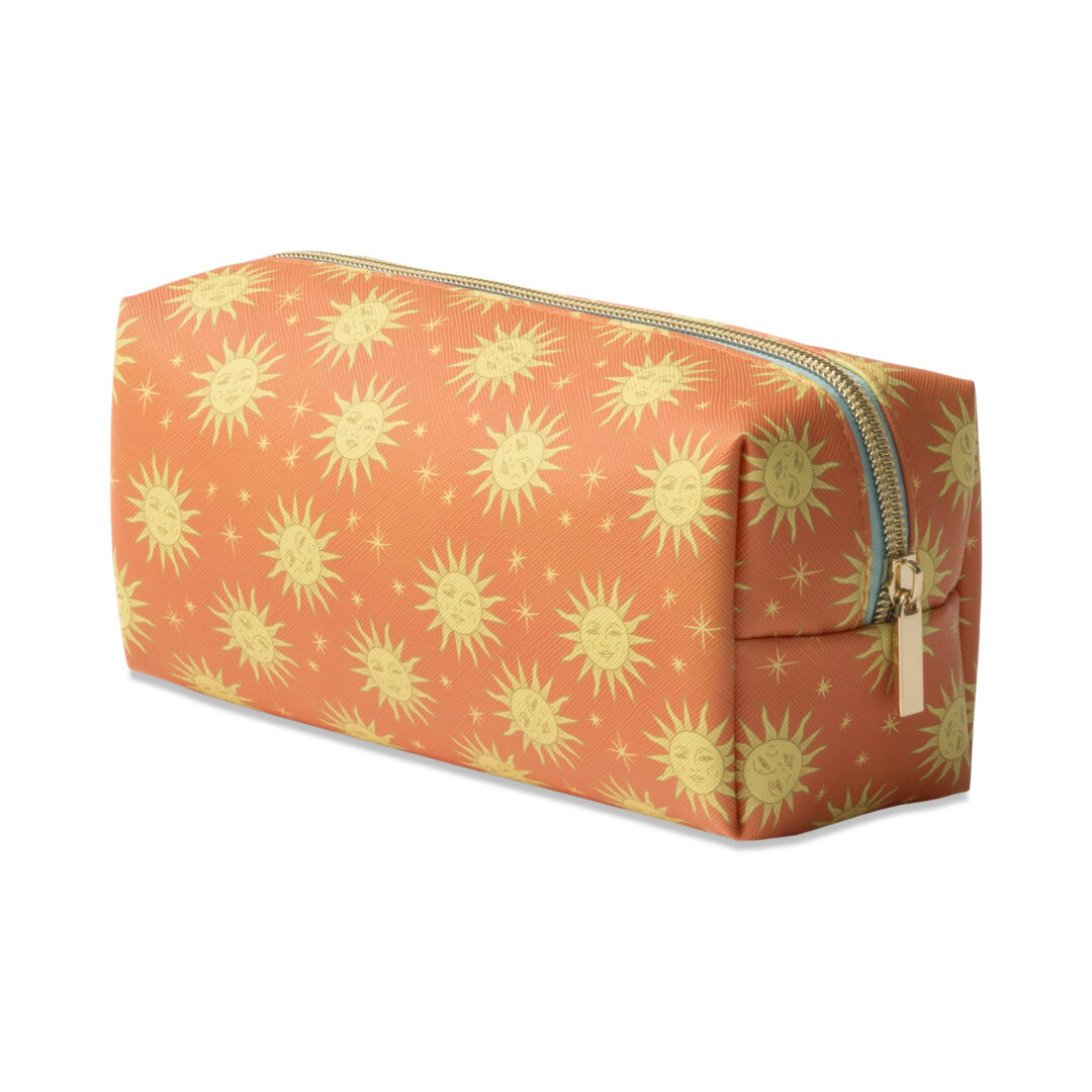 2025 DESIGNWORKS INK Pochette en Cuir Vegan "Soleil Terracotta"