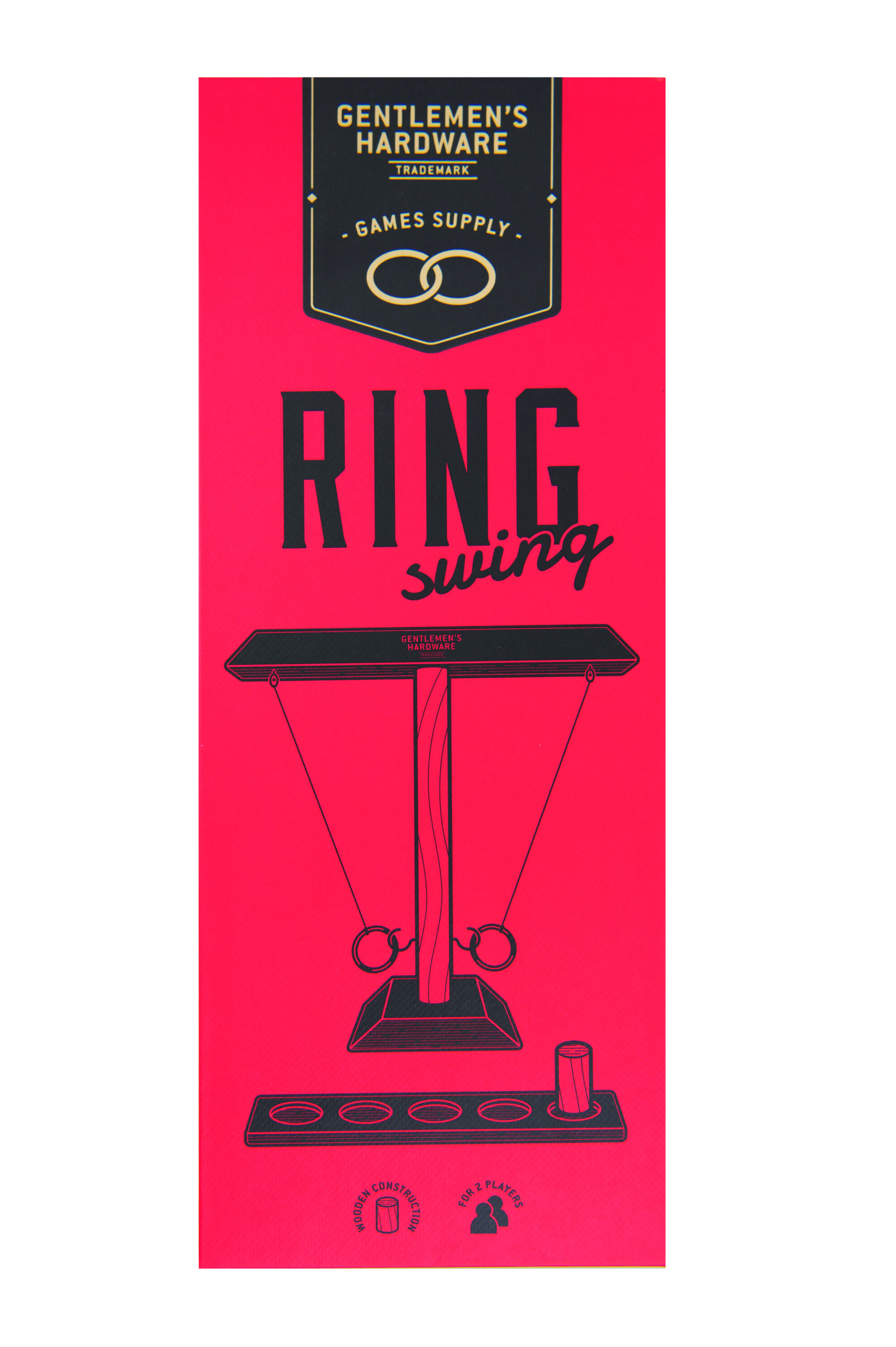 Jeu d'Adresse en Bois "Ring Swing Game" - Gentlemen's Hardware