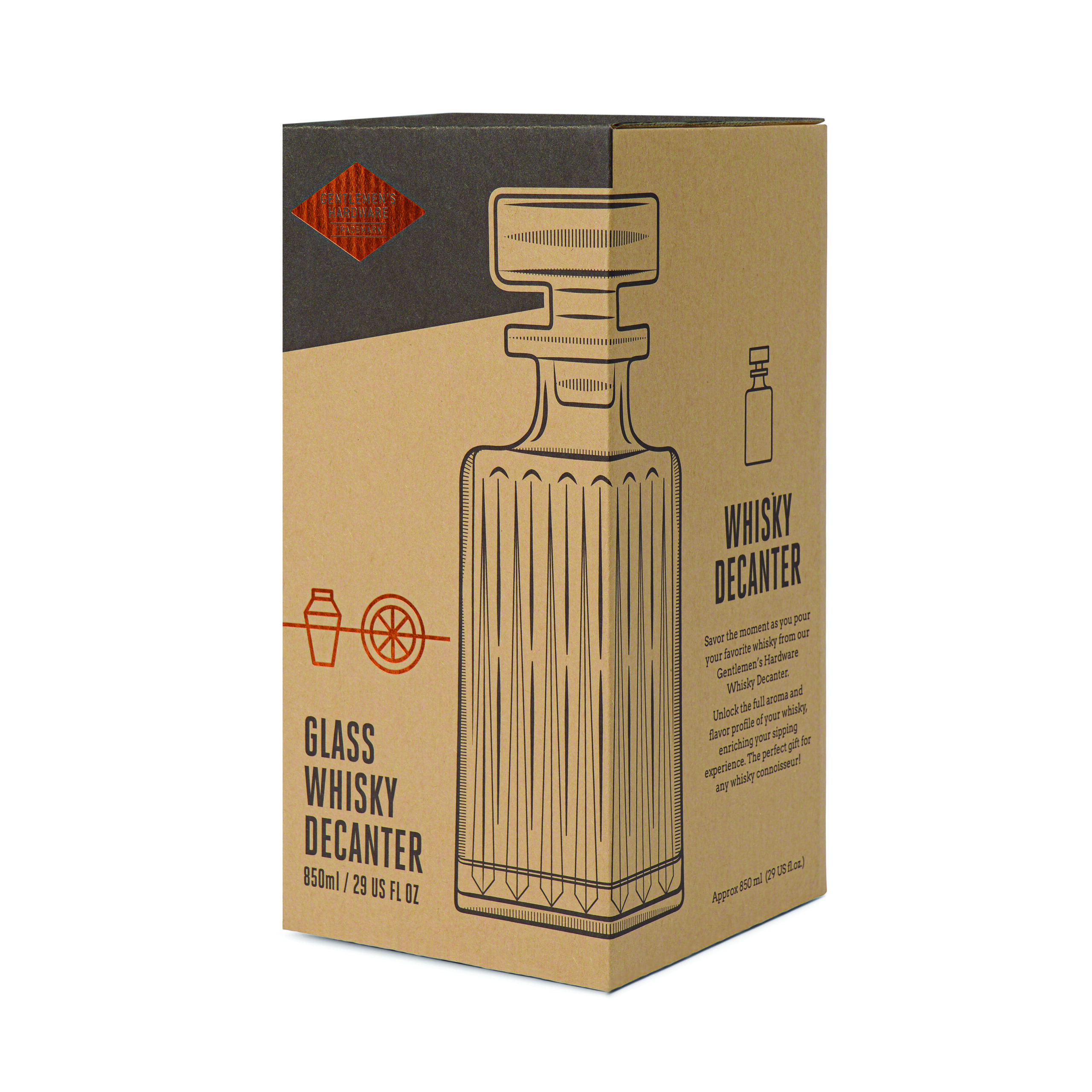 Carafe à Whisky Style Vintage - Gentlemen's Hardware