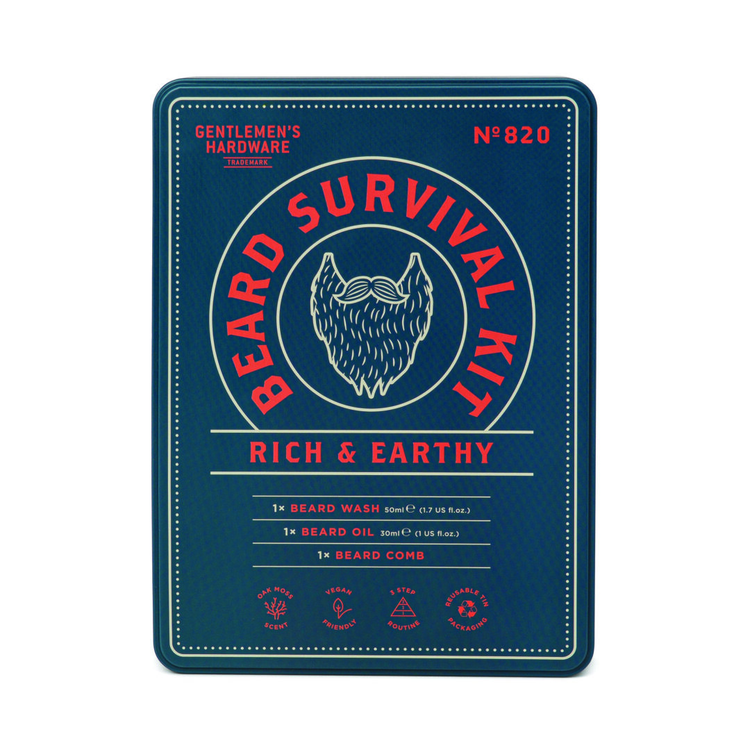 Kit d'Entretien pour Barbe "Beard Survival Kit"